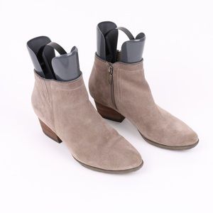Blondo Mushroom Waterproof Suede Booties